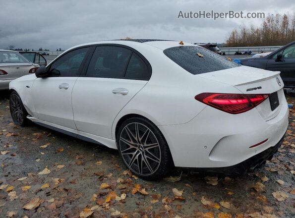 W1KAF8HB5PR122906 2023 MERCEDES-BENZ C White Հետևի ձախ