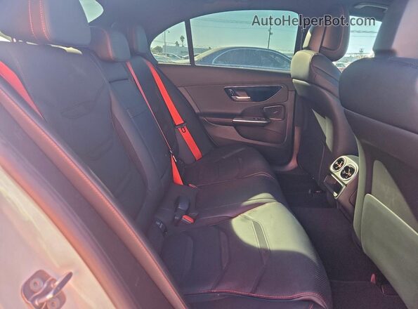 W1KAF8HB7SR256938 2025 MERCEDES-BENZ C White უკანა სავარძლების ხედი