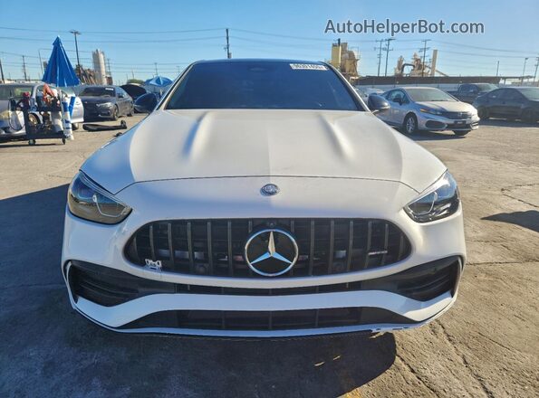 W1KAF8HB7SR256938 2025 MERCEDES-BENZ C White წინა ხედი