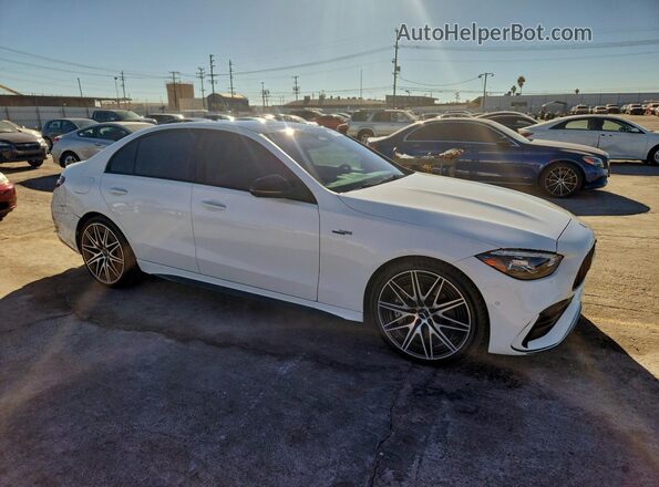 W1KAF8HB7SR256938 2025 MERCEDES-BENZ C White წინა მარჯვენა
