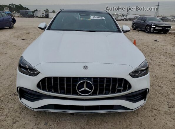 W1KAF8HBXPR074559 2023 MERCEDES-BENZ C White 