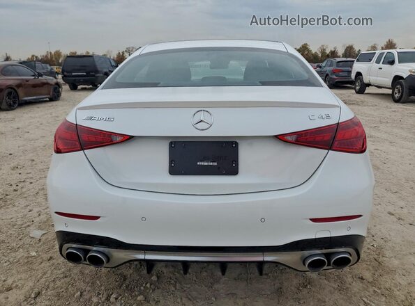 W1KAF8HBXPR074559 2023 MERCEDES-BENZ C White 