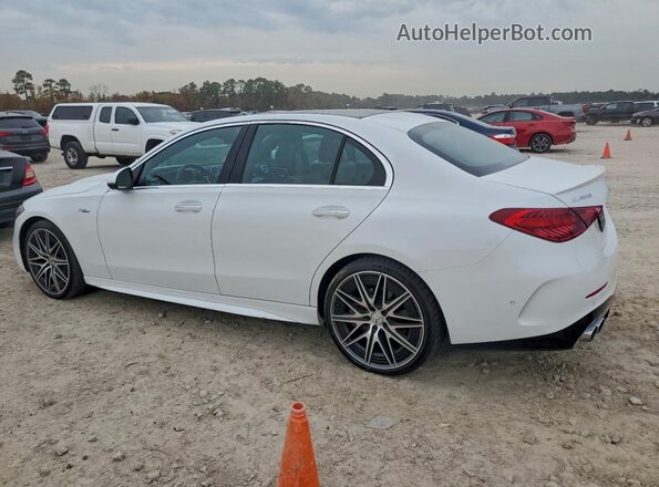W1KAF8HBXPR074559 2023 MERCEDES-BENZ C White 