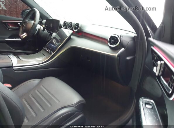 W1KAF8HBXPR109939 2023 MERCEDES-BENZ AMG C 43 Black წინა სალონის ხედი