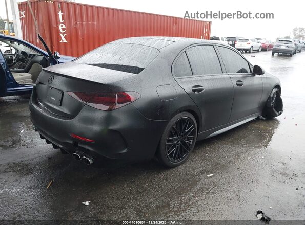 W1KAF8HBXPR109939 2023 MERCEDES-BENZ AMG C 43 Black უკანა მარჯვენა