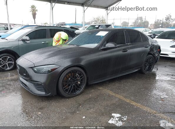 W1KAF8HBXPR109939 2023 MERCEDES-BENZ AMG C 43 Black წინა მარცხენა ხედი სამი მეოთხედიდან