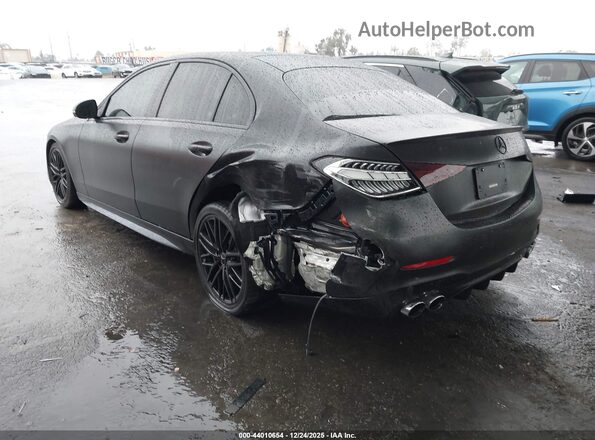 W1KAF8HBXPR109939 2023 MERCEDES-BENZ AMG C 43 Black უკანა მარცხენა