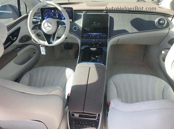 W1KCG2DB3NA012425 2022 MERCEDES-BENZ EQS Black წინა პანელის ხედი
