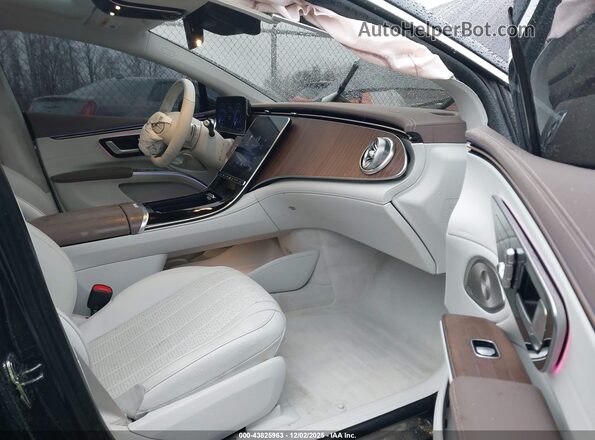 W1KCG2DB4NA005404 2022 MERCEDES-BENZ EQS 450+ Blue Widok wnętrza z przodu