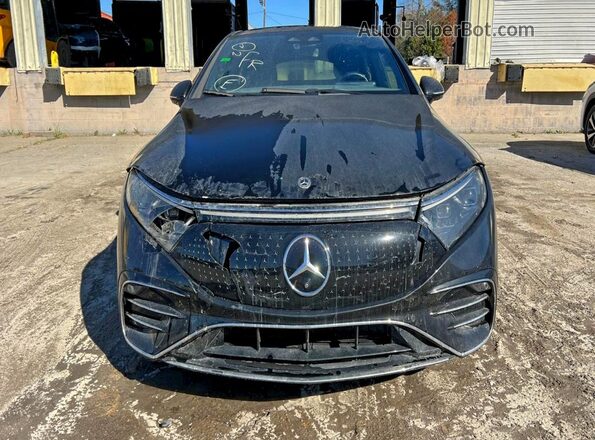 W1KCG2DB5NA014838 2022 MERCEDES-BENZ EQS Black Вид спереду