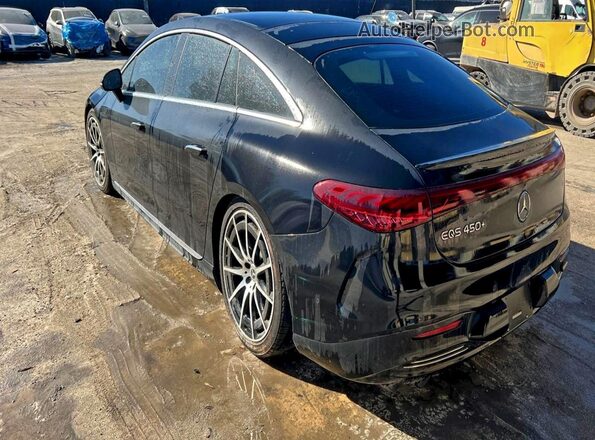 W1KCG2DB5NA014838 2022 MERCEDES-BENZ EQS Black Задня права чверть