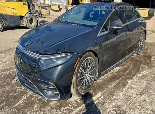 W1KCG2DB5NA014838 2022 MERCEDES-BENZ EQS Black Задня ліва чверть