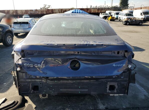W1KCG4EB3NA010538 2022 MERCEDES-BENZ EQS Blue Հետևի տեսք