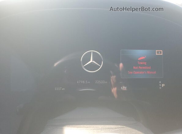 W1KCG4EB5NA001839 2022 MERCEDES-BENZ EQS White Instrument cluster view