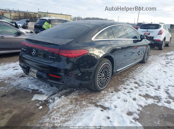 W1KCG4EBXNA003361 2022 MERCEDES-BENZ EQS 580 Black Tył prawy