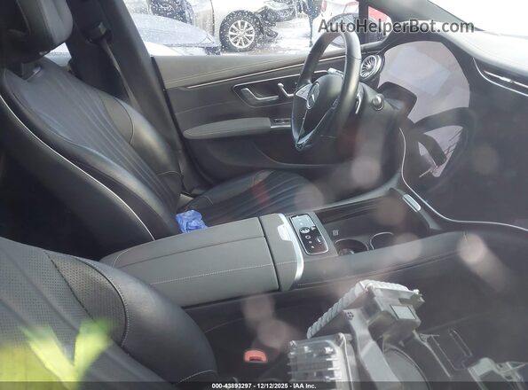 W1KCG4EBXNA003361 2022 MERCEDES-BENZ EQS 580 Black Widok wnętrza z przodu