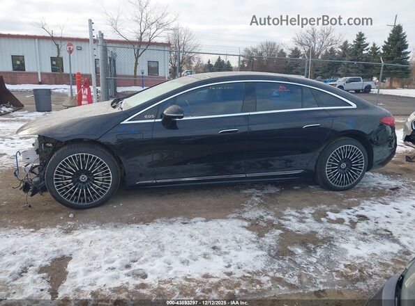 W1KCG4EBXNA003361 2022 MERCEDES-BENZ EQS 580 Black Widok wnętrza z tyłu