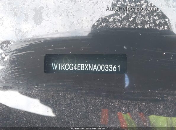 W1KCG4EBXNA003361 2022 MERCEDES-BENZ EQS 580 Black Widok komory silnika