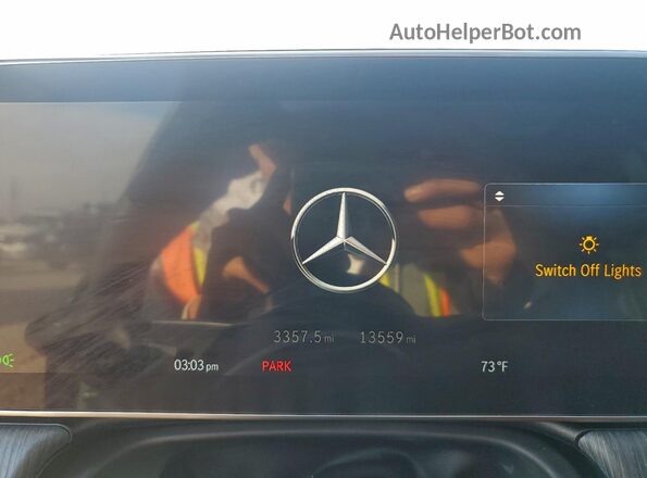 W1KEG2CB8PF034517 2023 MERCEDES-BENZ EQE White Вид щитка приладів