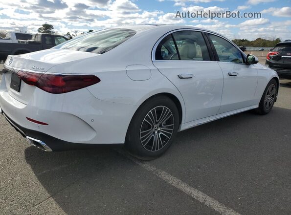 W1KLF4HB3SA127675 2025 MERCEDES-BENZ E White Հետևի աջ