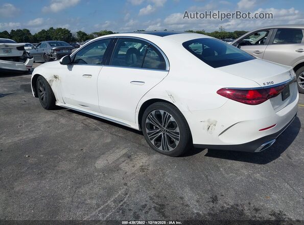 W1KLF4HB6SA097751 2025 MERCEDES-BENZ E-CLASS White Tył lewy