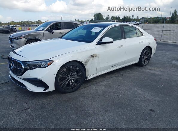 W1KLF4HB6SA097751 2025 MERCEDES-BENZ E-CLASS White Przód lewy