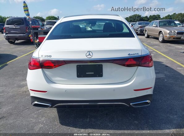W1KLF4HB6SA097751 2025 MERCEDES-BENZ E-CLASS White 