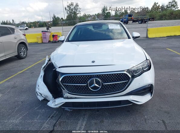 W1KLF4HB6SA097751 2025 MERCEDES-BENZ E-CLASS White Widok zestawu wskaźników