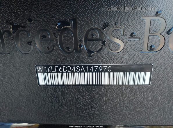 W1KLF6DB4SA147970 2025 MERCEDES-BENZ AMG Black 
