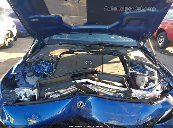 W1KMJ4HB3RF035112 2024 MERCEDES-BENZ CLE 300 Blue Rear view