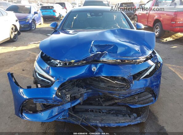 W1KMJ4HB3RF035112 2024 MERCEDES-BENZ CLE 300 Blue Instrument cluster view