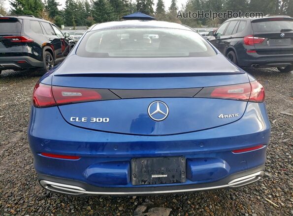 W1KMJ4HB7RF041978 2024 MERCEDES-BENZ CLE Синий Вид сзади