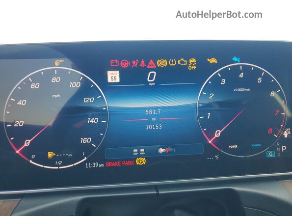 W1KMJ4HB9RF029296 2024 MERCEDES-BENZ CLE Белый Вид щитка приборов