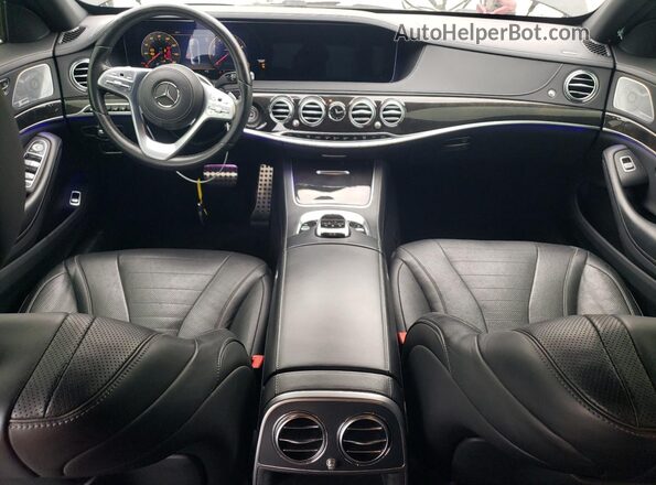 W1KUG8DB5LA570135 2020 MERCEDES-BENZ S Черный Вид панели приборов