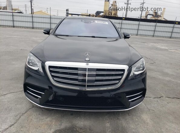 W1KUG8DB5LA570135 2020 MERCEDES-BENZ S Черный Вид спереди