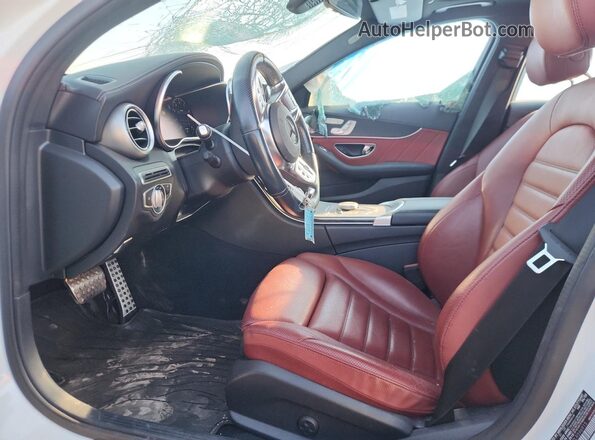 W1KWF6EB7LR596915 2020 MERCEDES-BENZ C White Front interior view