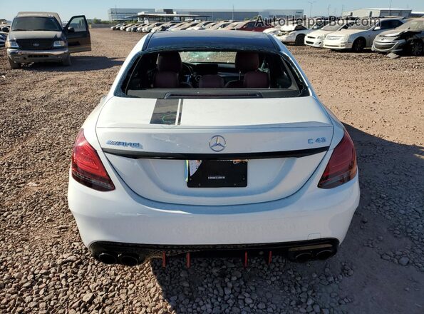 W1KWF6EB7LR596915 2020 MERCEDES-BENZ C White Rear view