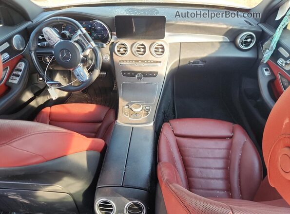 W1KWF6EB7LR596915 2020 MERCEDES-BENZ C White Dashboard view