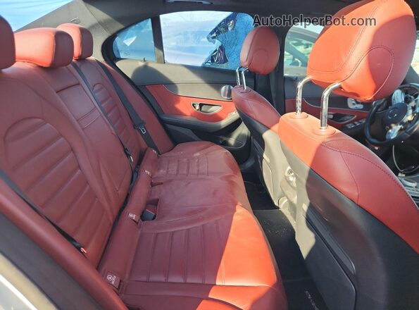 W1KWF6EB7LR596915 2020 MERCEDES-BENZ C White Rear seats view