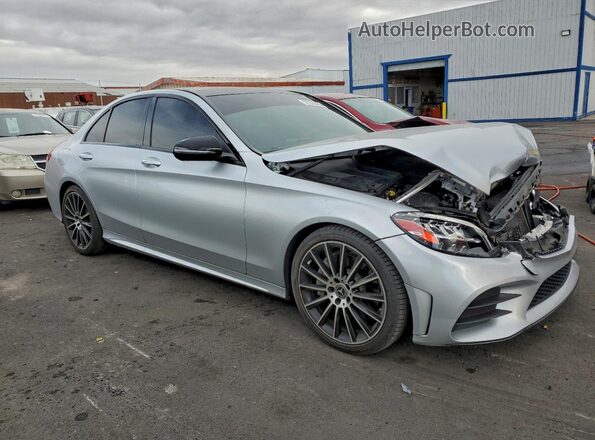 W1KWF8DB0LR590144 2020 MERCEDES-BENZ C Silver Front right