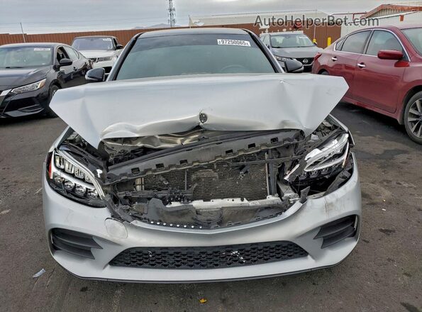 W1KWF8DB0LR590144 2020 MERCEDES-BENZ C Silver Front view