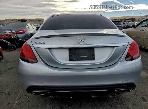 W1KWF8DB0LR590144 2020 MERCEDES-BENZ C Silver Rear view
