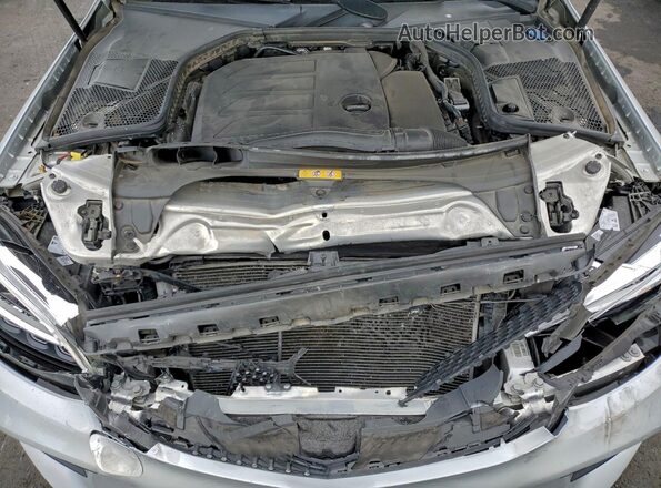 W1KWF8DB0LR590144 2020 MERCEDES-BENZ C Silver Rear interior view