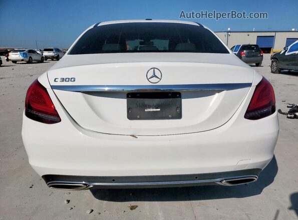 W1KWF8DB0MR608367 2021 MERCEDES-BENZ C White Rear view