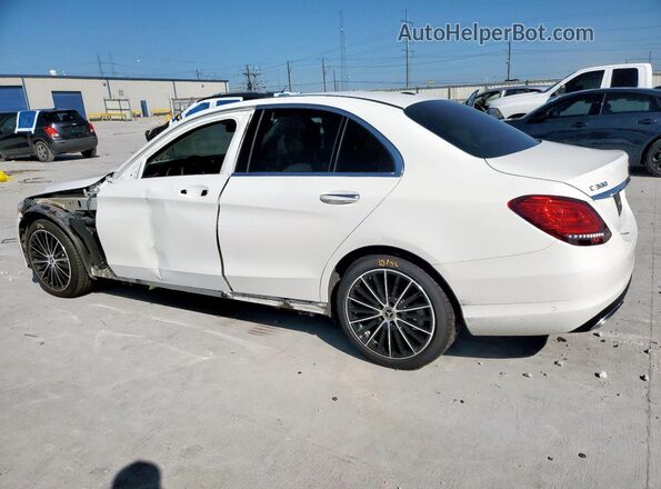 W1KWF8DB0MR608367 2021 MERCEDES-BENZ C White Rear left