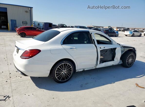 W1KWF8DB0MR608367 2021 MERCEDES-BENZ C White Rear right