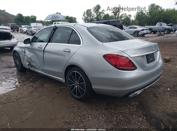 W1KWF8DB0MR614105 2021 MERCEDES-BENZ C-CLASS Silver Trasero izquierdo