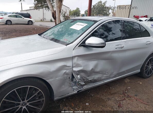 W1KWF8DB0MR614105 2021 MERCEDES-BENZ C-CLASS Silver Vista frontal