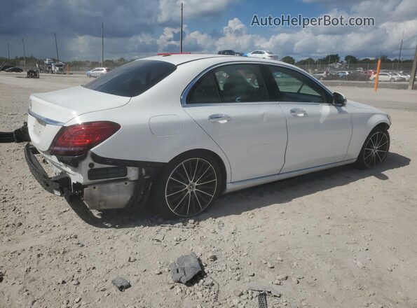 W1KWF8DB0MR620311 2021 MERCEDES-BENZ C Белый Задняя правая четверть