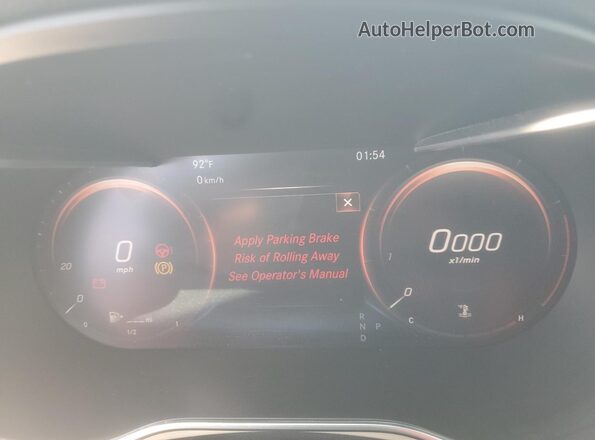 W1KWF8DB0MR620311 2021 MERCEDES-BENZ C Белый Вид щитка приборов
